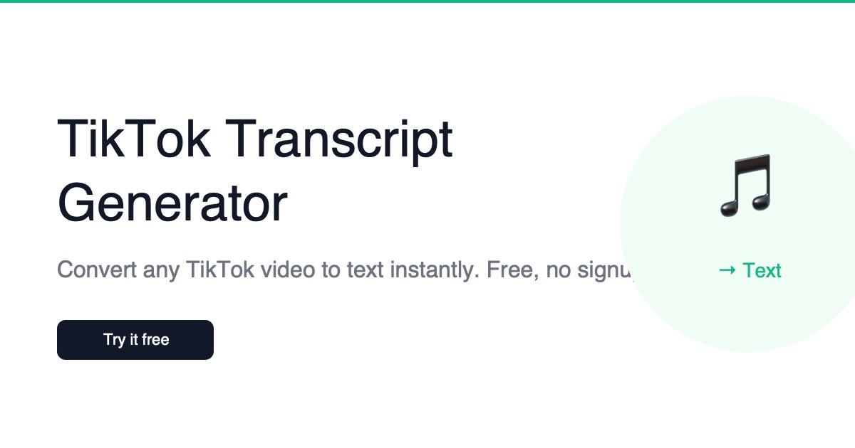 TranscribeVideo.ai screenshot 1 of 1